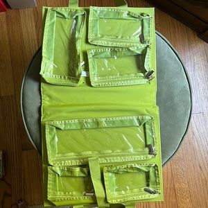 Crate & Barrel hanging toiletries bag. New - never used.